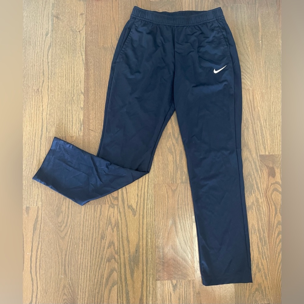 Nike Dri-Fit Navy Warm-up Sweatpants in Size Medium